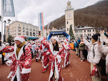 На "Роза Хутор" в новогодние праздники состоится традиционный марафон