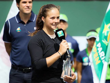 Дарья Касаткина взлетела на седьмое место в чемпионской гонке WTA